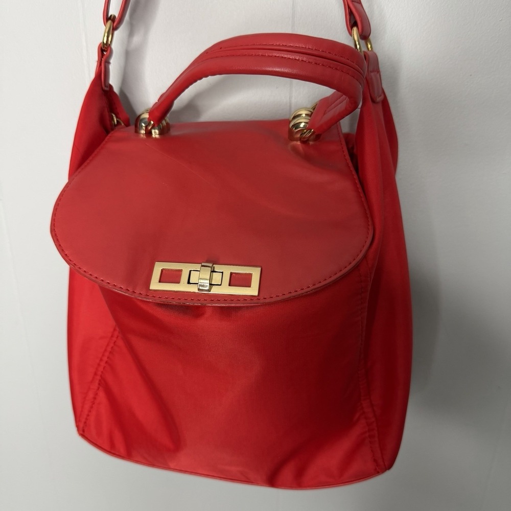 Vintage Avon Red Ultimate Cross Body Purse Bag Boho Large Hobo